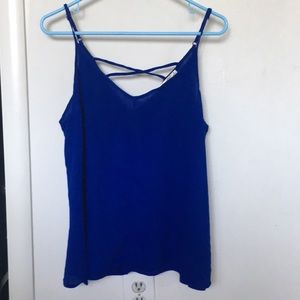 Cute Blue Shirtless Top